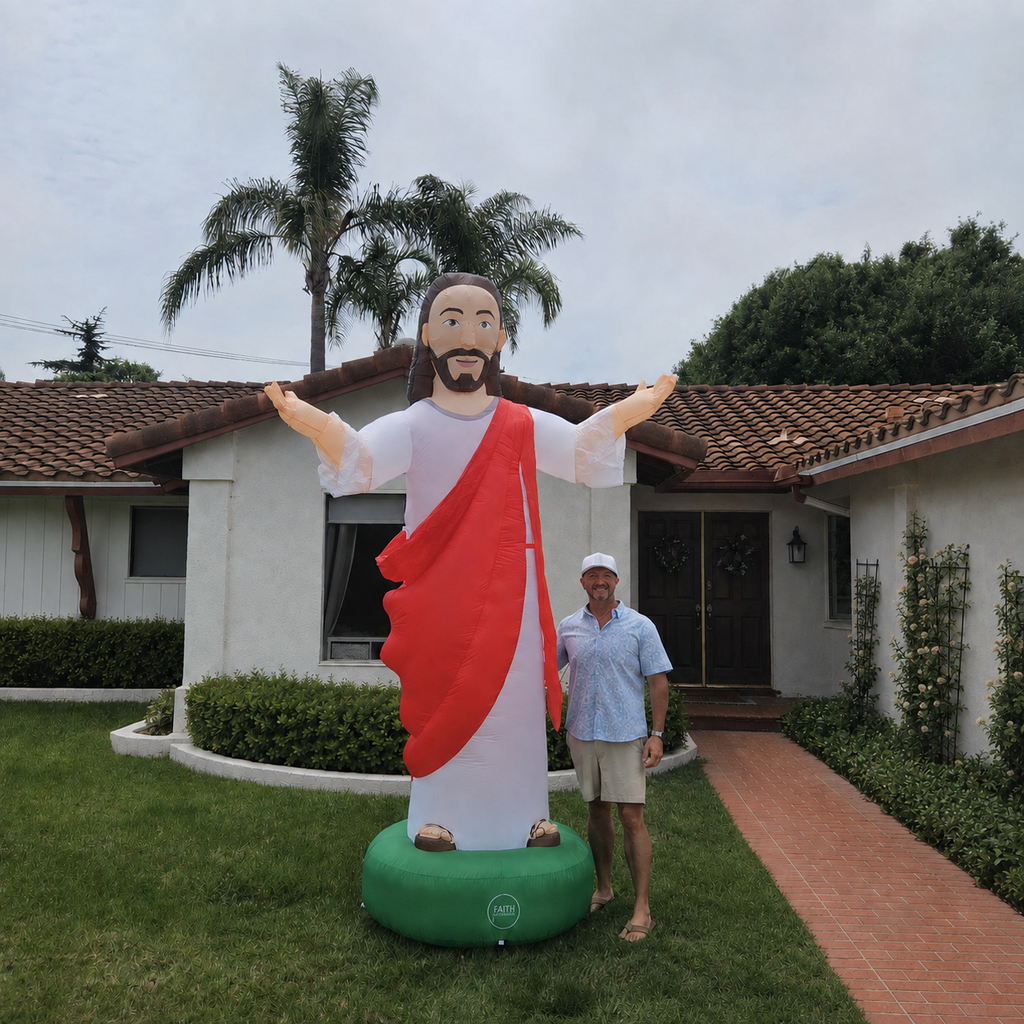 10-Foot Inflatable Jesus