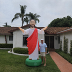 10-Foot Inflatable Jesus